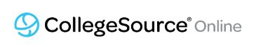 College Source Online logo and link to website.